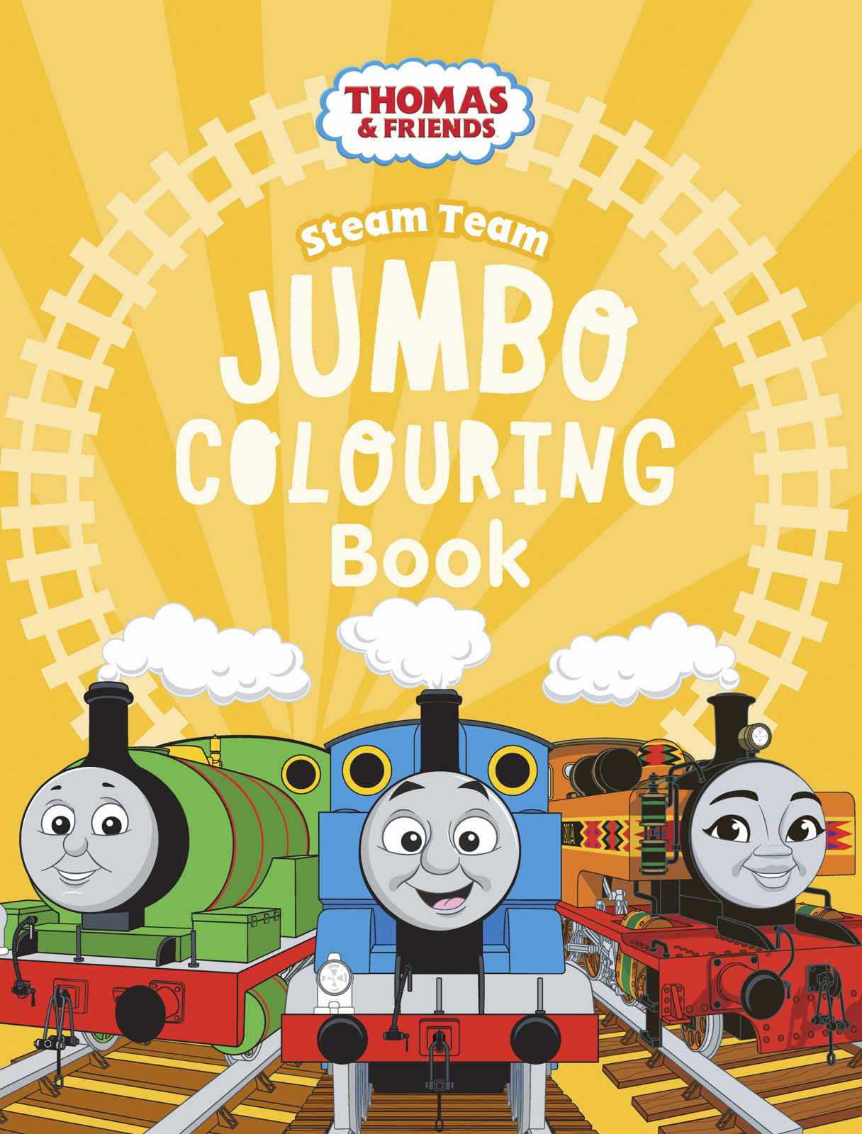 Thomas and Friends Jumbo Colouring Book: The Steam Team | Good Reading